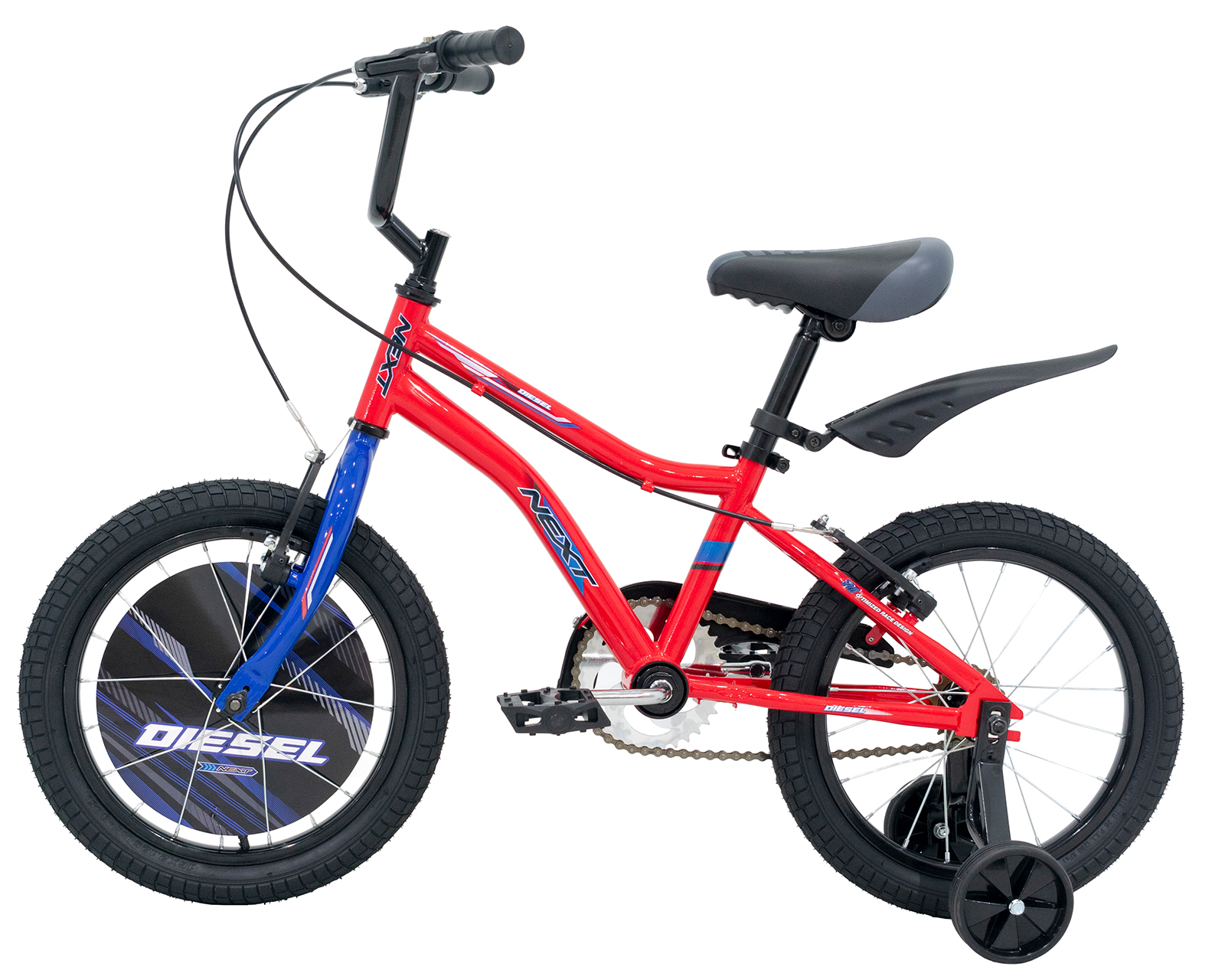 Foto 9 pulgar | Bicicleta Veloci Next Diesel Rodada 16 Rojo Infantil