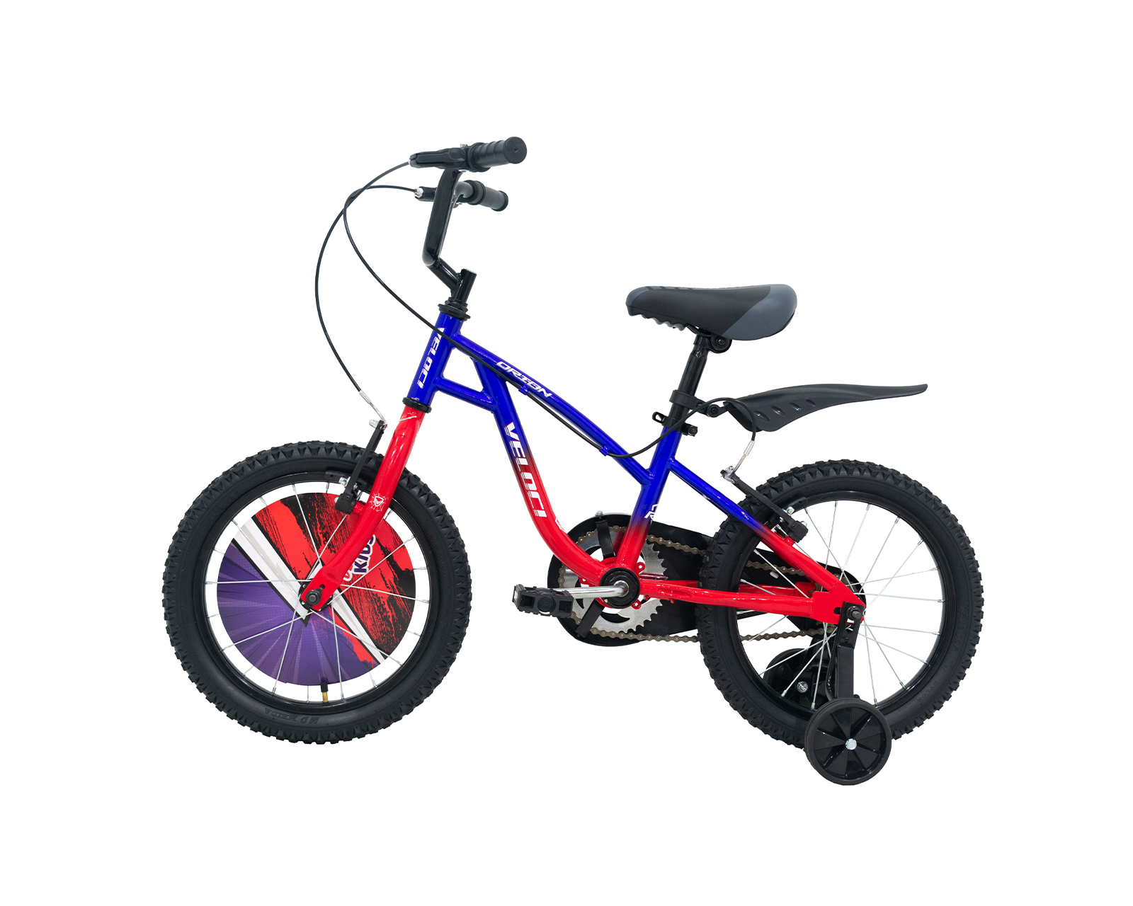 Foto 9 pulgar | Bicicleta Veloci Orion Rodada 16 Azul Infantil