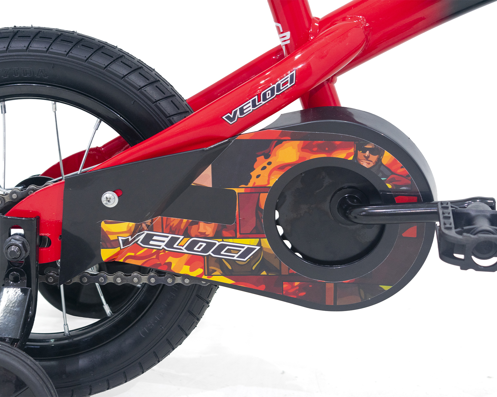 Foto 8 pulgar | Bicicleta Veloci Lithium Rodada 12 Rojo Infantil