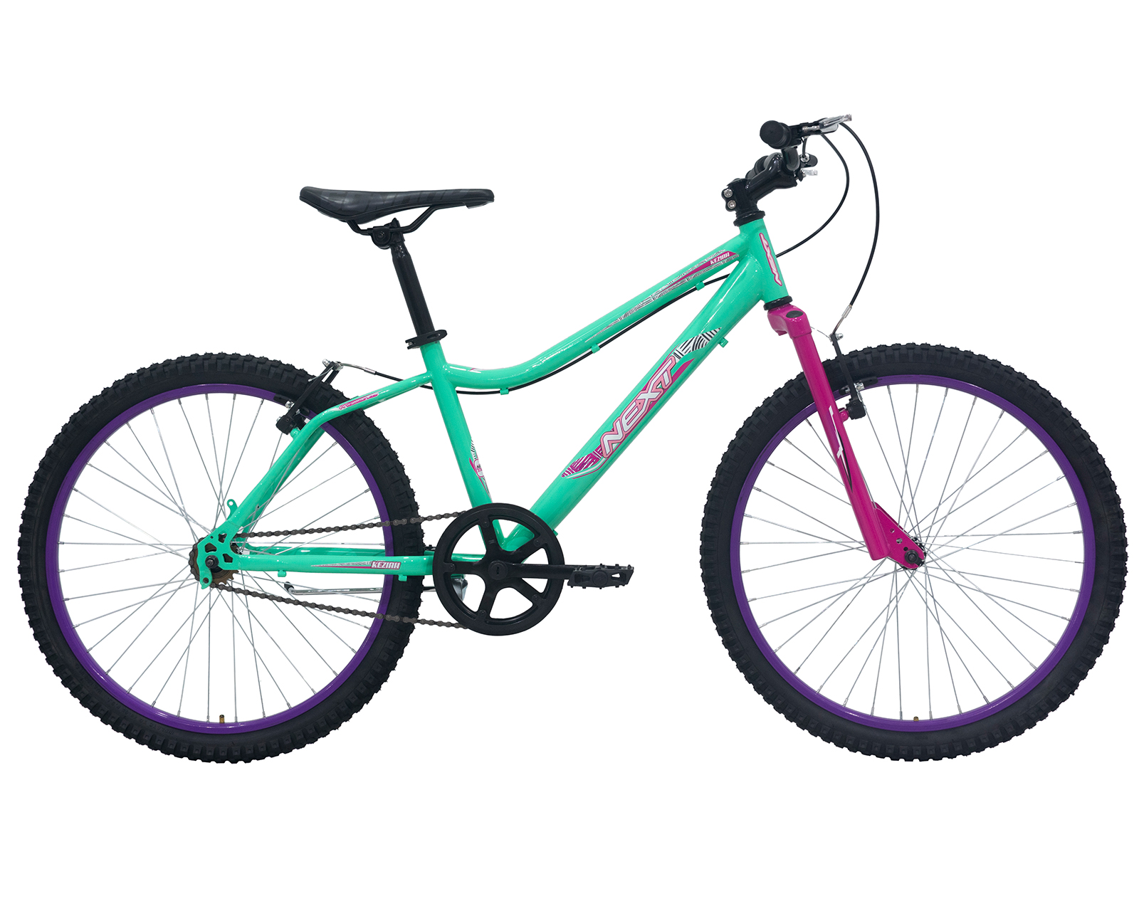 Foto 1 | Bicicleta Veloci Next Keziah Rodada 24 Turqueza