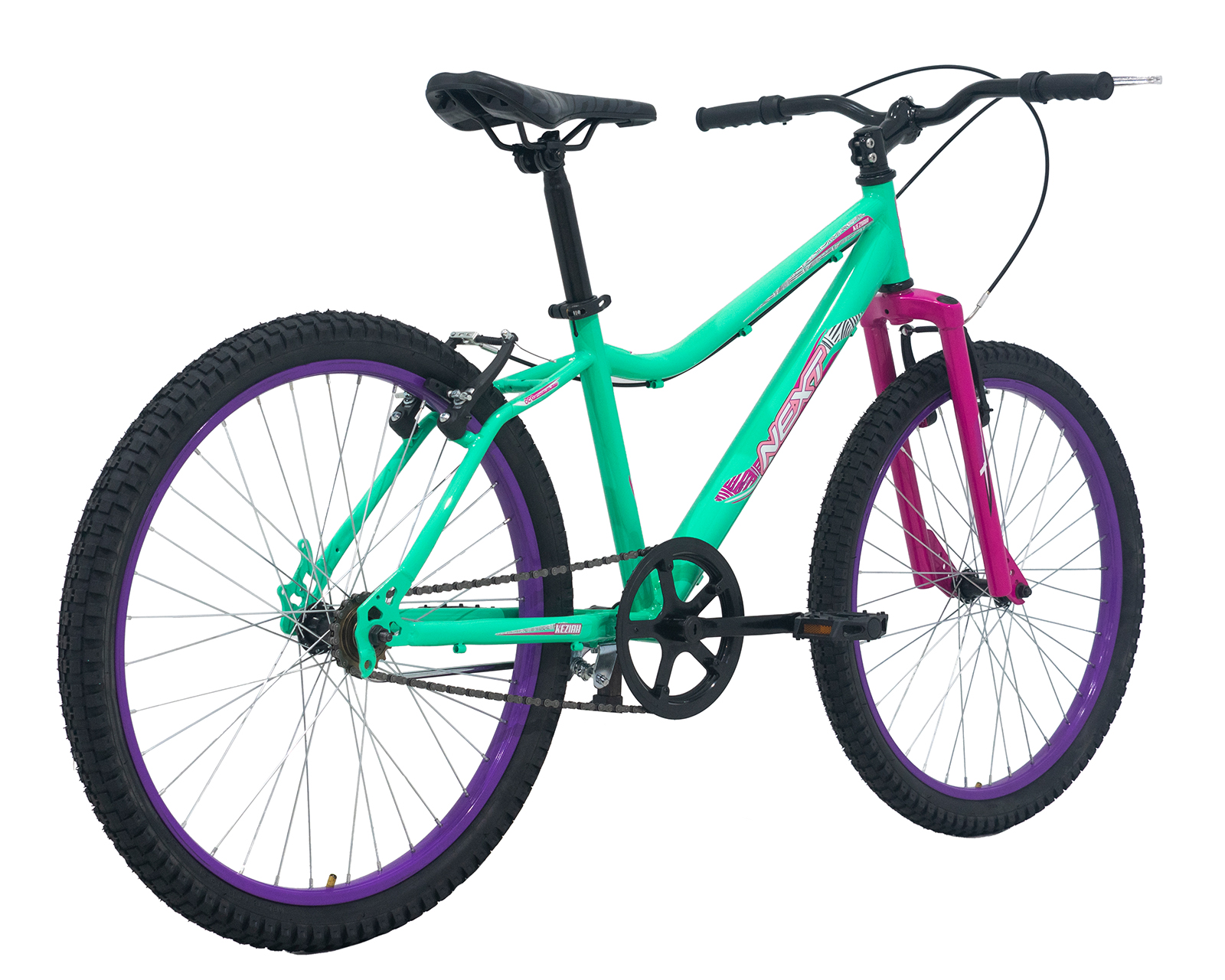 Foto 2 | Bicicleta Veloci Next Keziah Rodada 24 Turqueza