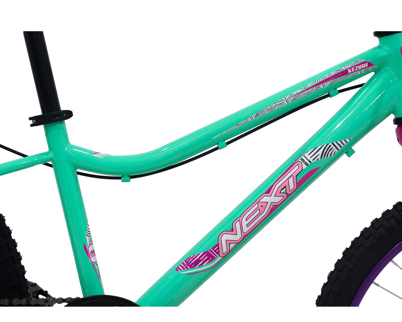 Foto 6 | Bicicleta Veloci Next Keziah Rodada 24 Turqueza