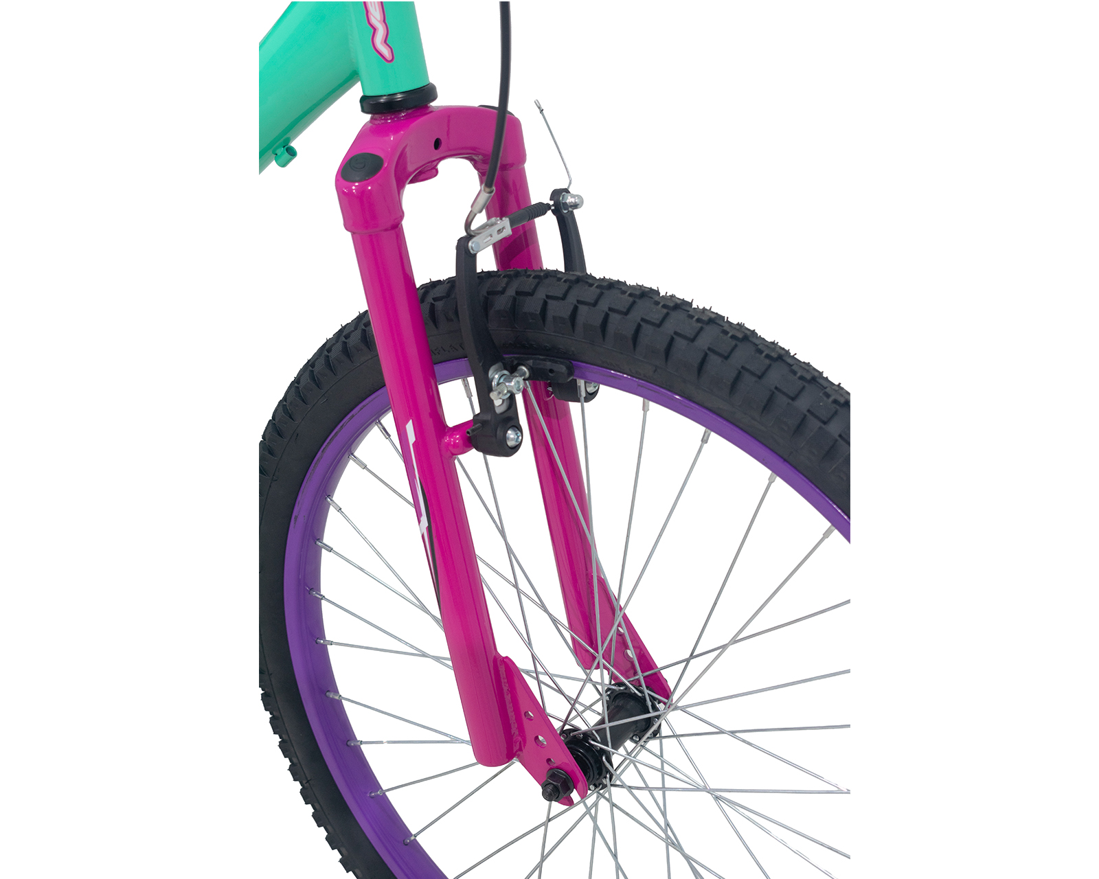 Foto 7 | Bicicleta Veloci Next Keziah Rodada 24 Turqueza