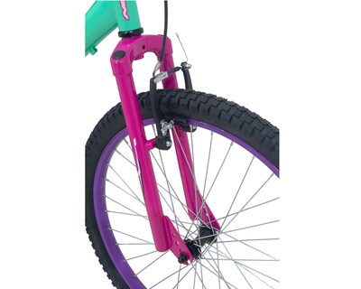 Foto 7 | Bicicleta Veloci Next Keziah Rodada 24 Turqueza