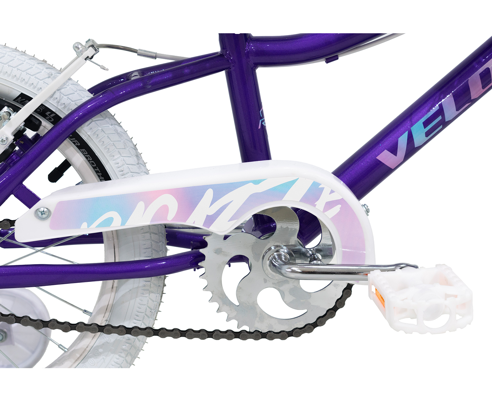 Foto 7 pulgar | Bicicleta Veloci Ragazze Rodada 16 Morado Infantil
