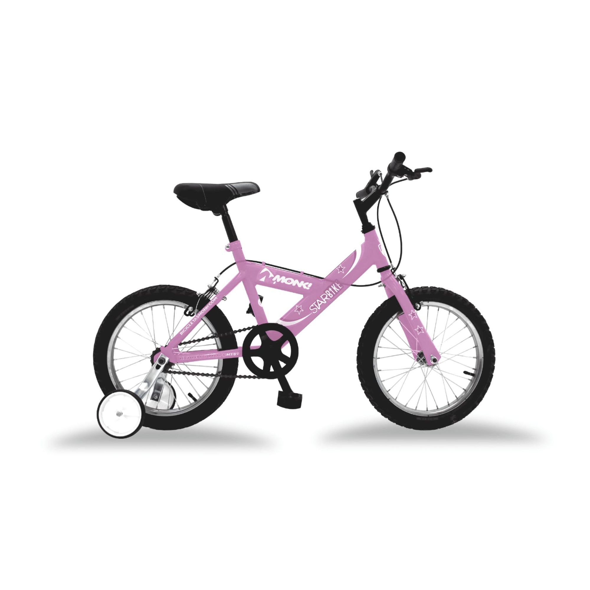 Bicicleta Infantil Monk Starbike R16 Rosa