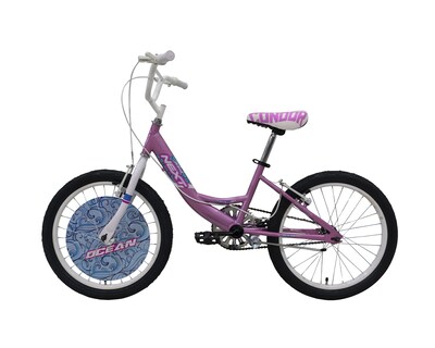 Foto 8 | Bicicleta Veloci Next Ocean Rodada 20 Rosa Infantil