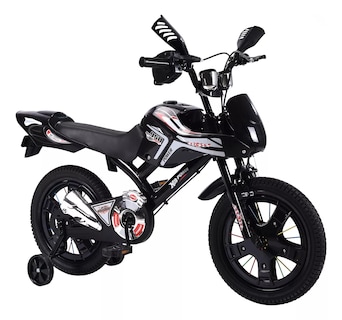 Foto 1 | Bicicleta Entrenadora De Niños Aeiou Baj95004 R12 Sonido Negro
