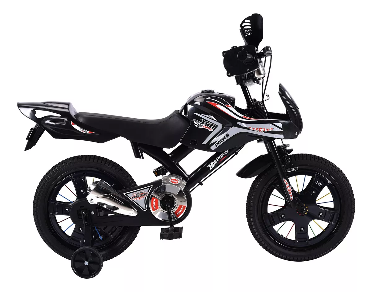 Foto 3 pulgar | Bicicleta Entrenadora De Niños Aeiou Baj95004 R12 Sonido Negro