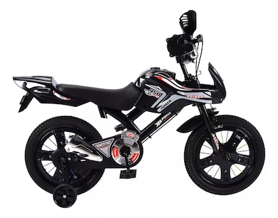Foto 2 | Bicicleta Entrenadora De Niños Aeiou Baj95004 R12 Sonido Negro