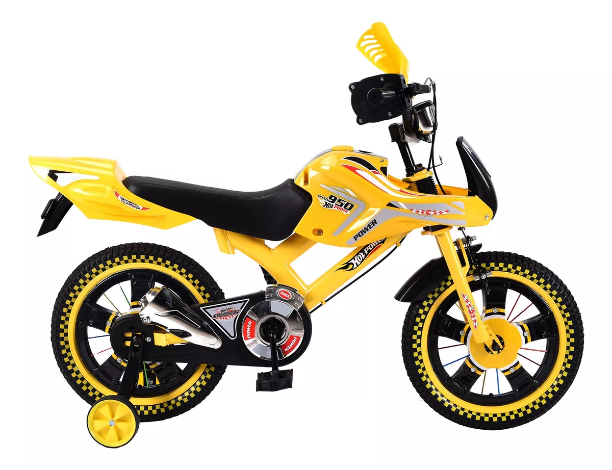 Foto 3 pulgar | Bicicleta Entrenadora De Niños Aeiou Baj95004 R12 Sonido Amarillo