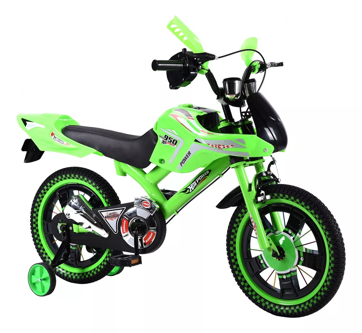 Foto 2 pulgar | Bicicleta Entrenadora De Niños Aeiou Baj95004 R12 Sonido Verde