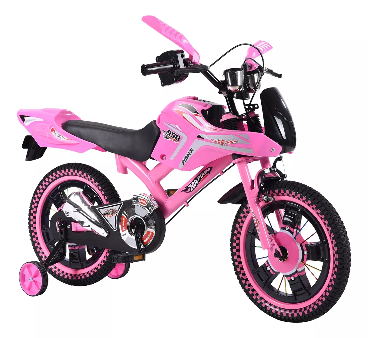 Foto 2 pulgar | Bicicleta Entrenadora De Niños Aeiou Baj95004 R12 Sonido Rosa