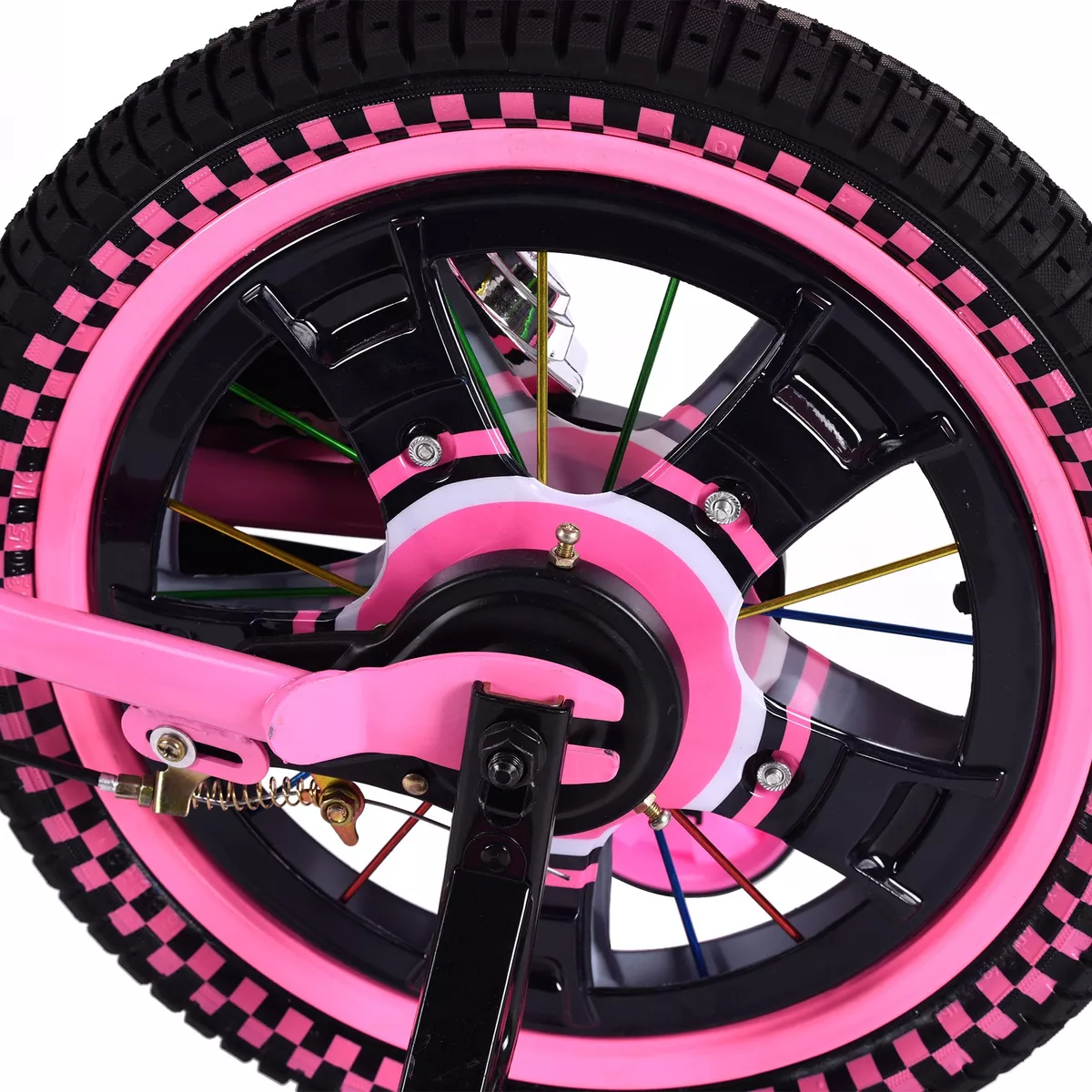 Foto 8 pulgar | Bicicleta Entrenadora De Niños Aeiou Baj95004 R12 Sonido Rosa