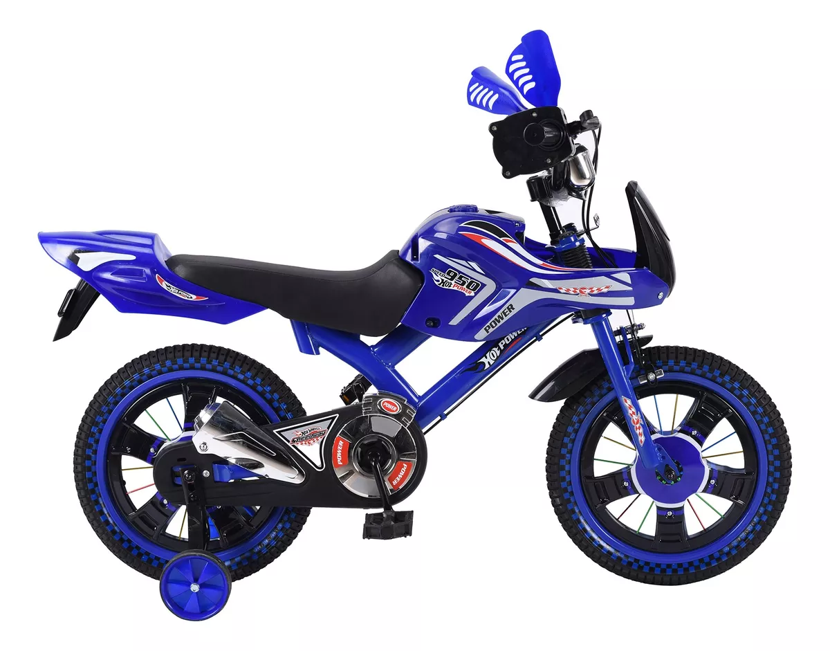 Foto 3 pulgar | Bicicleta Entrenadora De Niños Aeiou Baj95004 R12 Sonido Azul