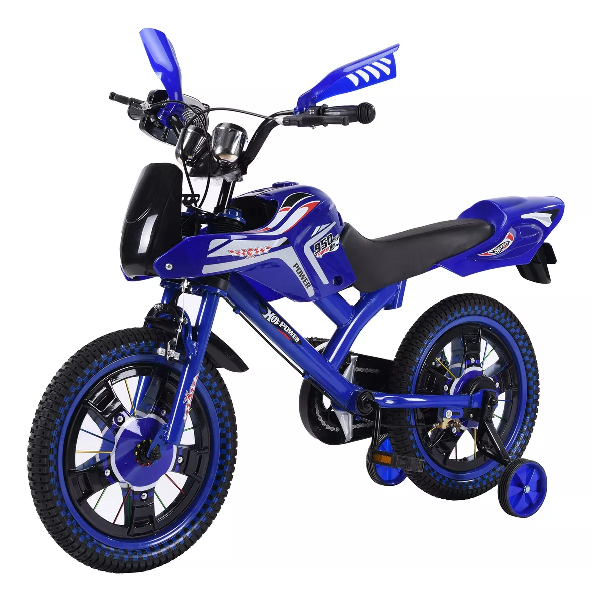 Foto 4 pulgar | Bicicleta Entrenadora De Niños Aeiou Baj95004 R12 Sonido Azul