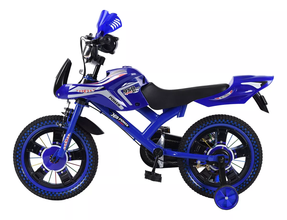 Foto 4 | Bicicleta Entrenadora De Niños Aeiou Baj95004 R12 Sonido Azul