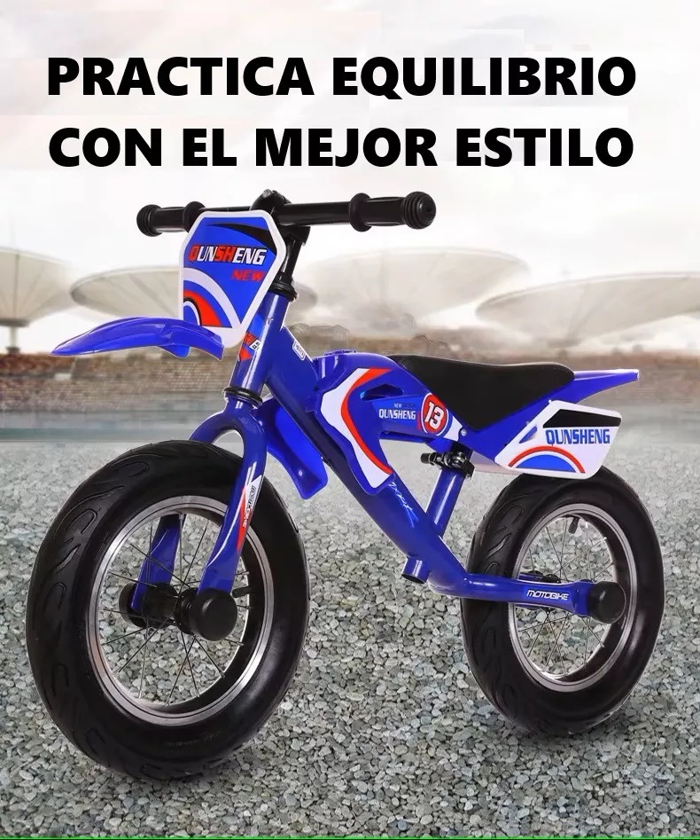 Foto 3 pulgar | Bicicleta R12 Tipo Motocicleta De Equilibro Sin Pedales Para Niños De 2 A 5 Años