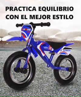 Foto 2 | Bicicleta R12 Tipo Motocicleta De Equilibro Sin Pedales Para Niños De 2 A 5 Años