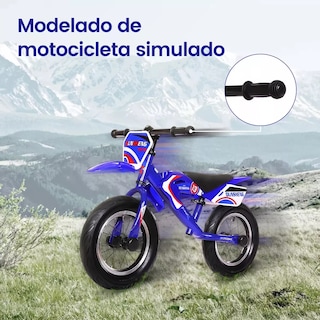 Foto 6 | Bicicleta R12 Tipo Motocicleta De Equilibro Sin Pedales Para Niños De 2 A 5 Años