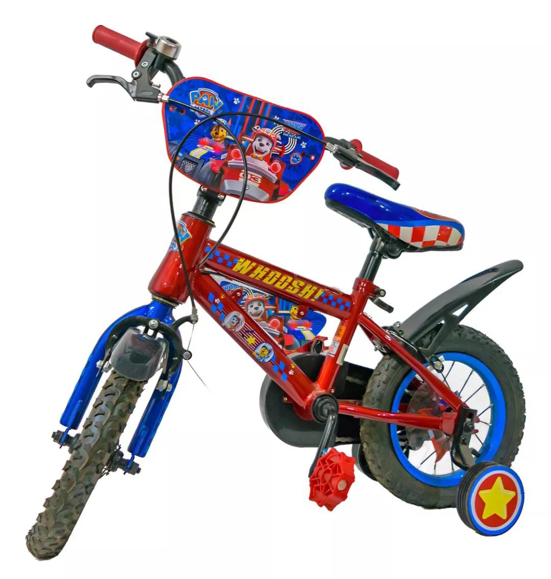Foto 2 pulgar | Bicicleta Rodada 16 Paw Patrol Toy Mark Roja