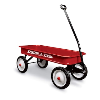 Foto 1 | Wagon Radio Flyer Kids, Color Rojo Con Ruedas De Acero De 10 Pulgadas - Venta Internacional.