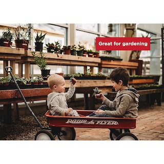 Foto 5 | Wagon Radio Flyer Kids, Color Rojo Con Ruedas De Acero De 10 Pulgadas - Venta Internacional.