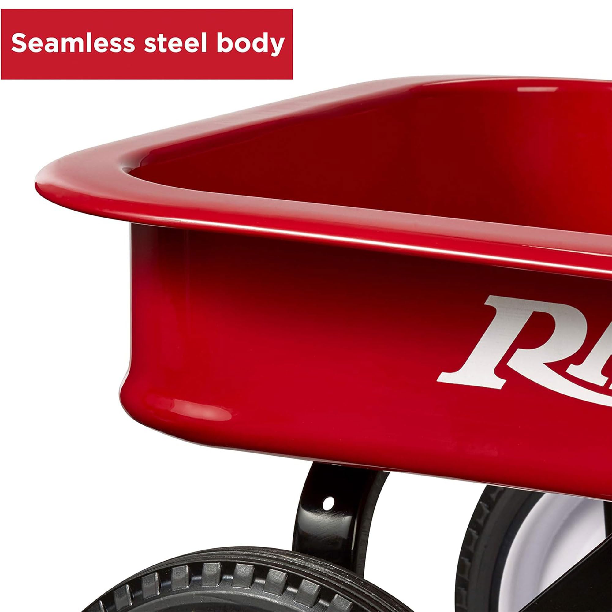 Foto 8 pulgar | Wagon Radio Flyer Kids, Color Rojo Con Ruedas De Acero De 10 Pulgadas - Venta Internacional.