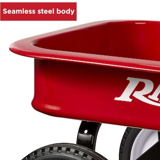 Foto 7 | Wagon Radio Flyer Kids, Color Rojo Con Ruedas De Acero De 10 Pulgadas - Venta Internacional.