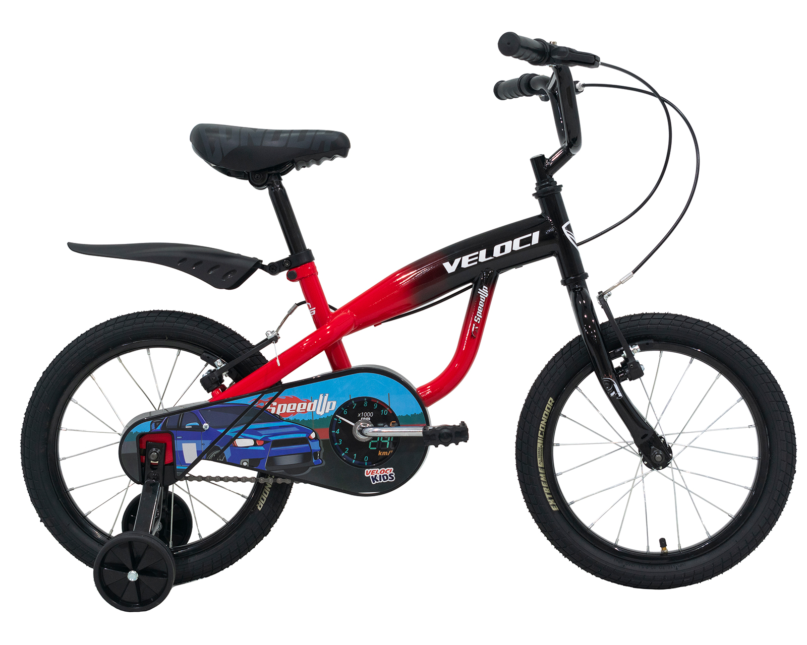 Foto 2 pulgar | Bicicleta Veloci Speedup Rodada 16 Rojo Infantil