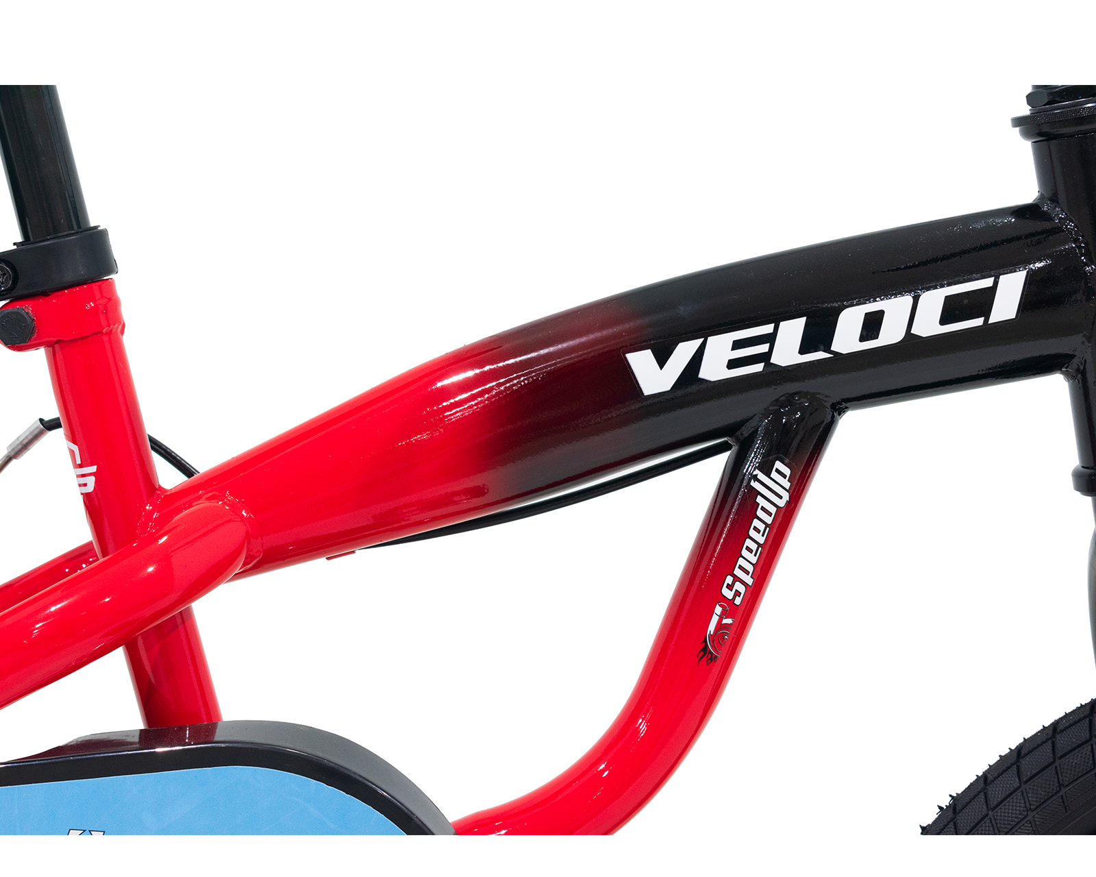 Foto 3 pulgar | Bicicleta Veloci Speedup Rodada 16 Rojo Infantil