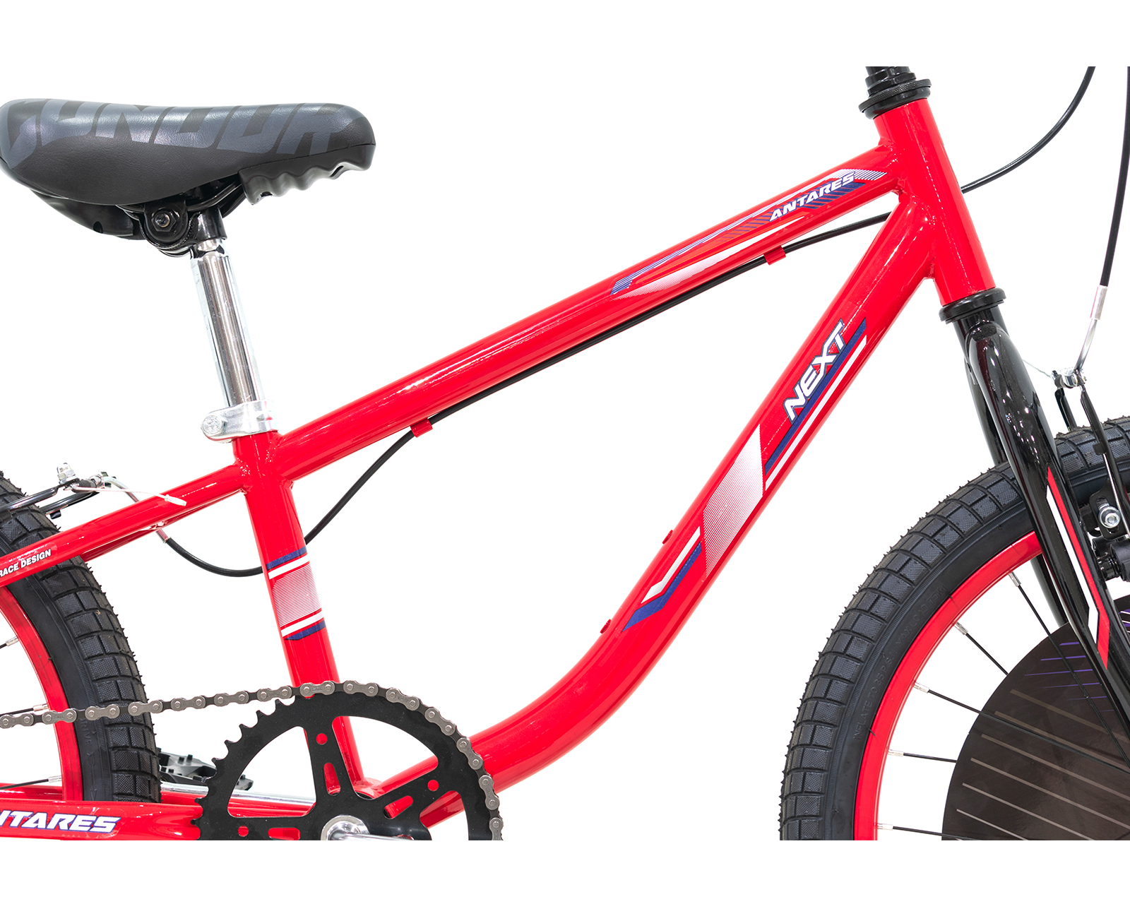 Foto 3 pulgar | Bicicleta Veloci Next Antares Rodada 20 Rojo Infantil