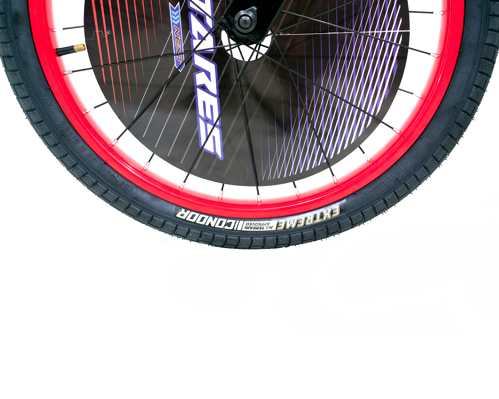 Foto 7 pulgar | Bicicleta Veloci Next Antares Rodada 20 Rojo Infantil