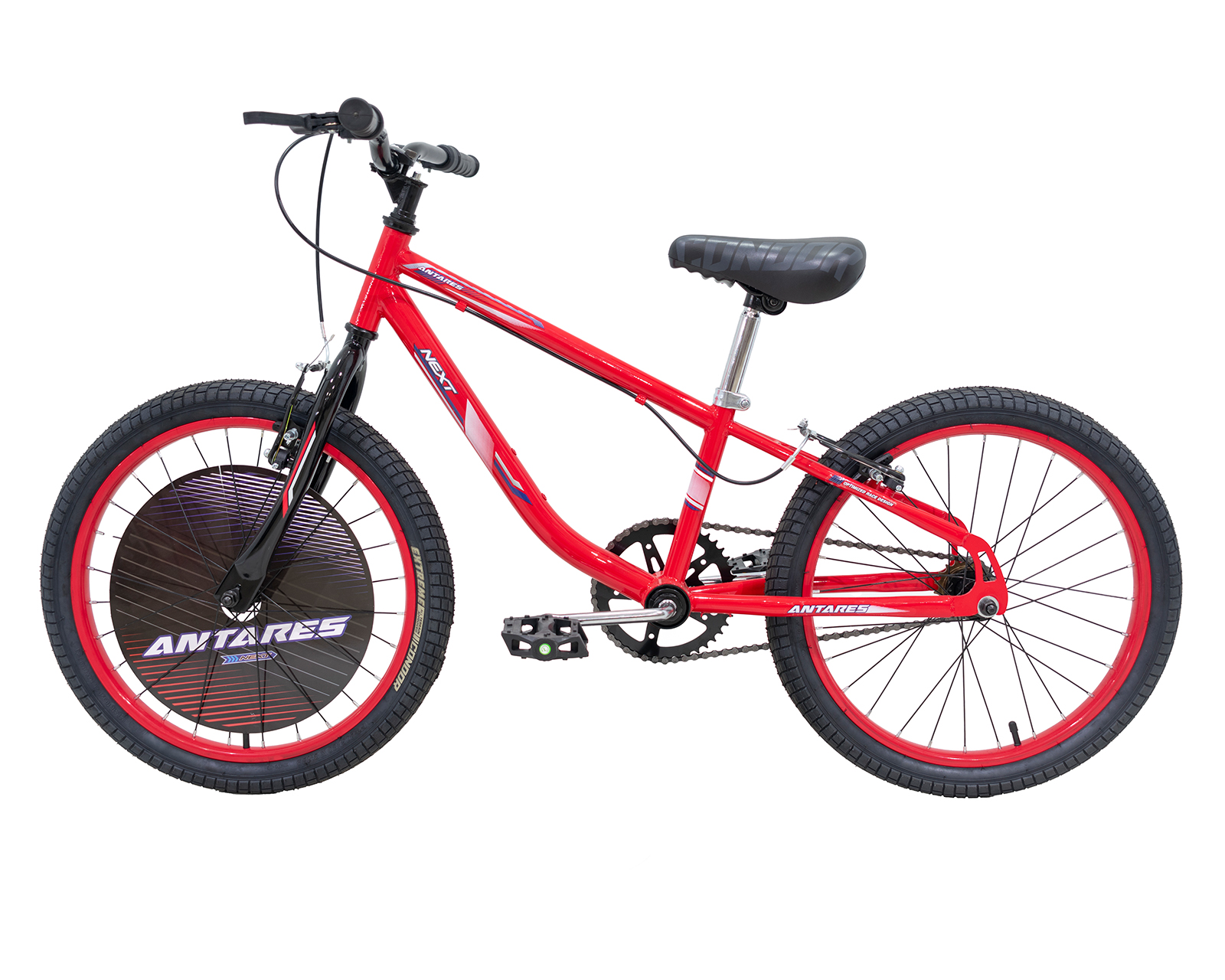 Foto 9 pulgar | Bicicleta Veloci Next Antares Rodada 20 Rojo Infantil