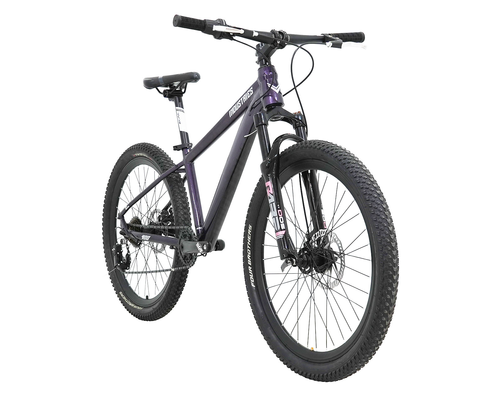 Foto 3 pulgar | Bicicleta V Industries 400 Sl B1 Rodada 24 T13 Purpura Blanco
