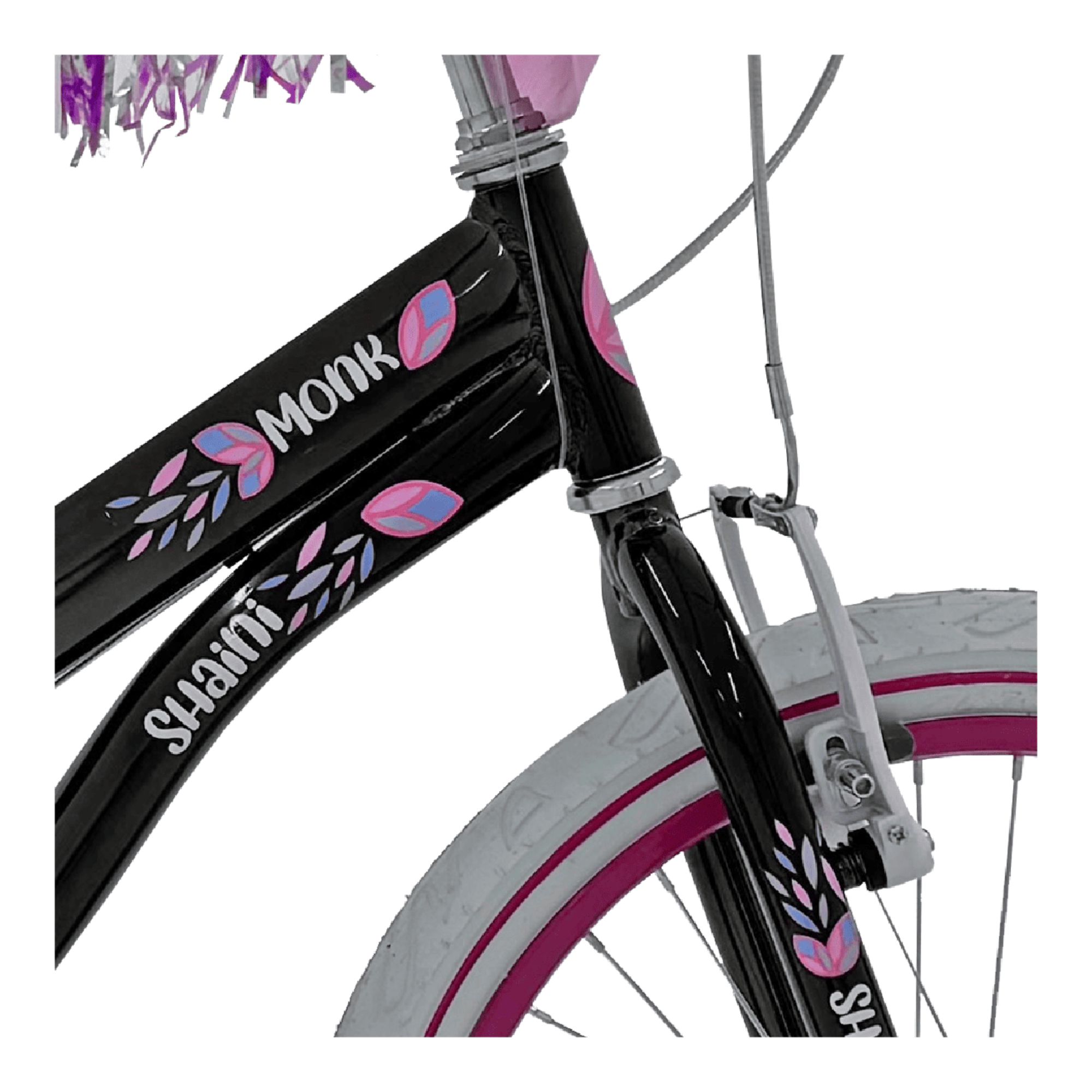 Foto 6 pulgar | Bicicleta Infantil Monk Shaini Rodada 20 Para Niñas
