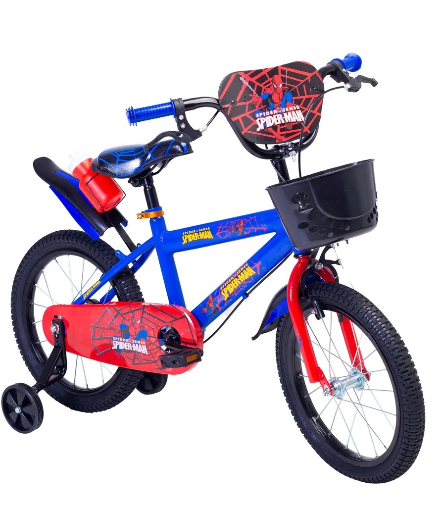 Foto 2 pulgar | Bicicleta Para Niños Aeiou Qk-12 R12 Con Portabotella Azul