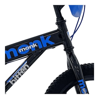 Foto 5 | Bicicleta Infantil Monk Bitten Rodada 16 Negro Azul
