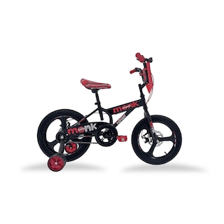 Foto 1 | Bicicleta Infantil Monk Bitten Rodada 16 Negro Rojo