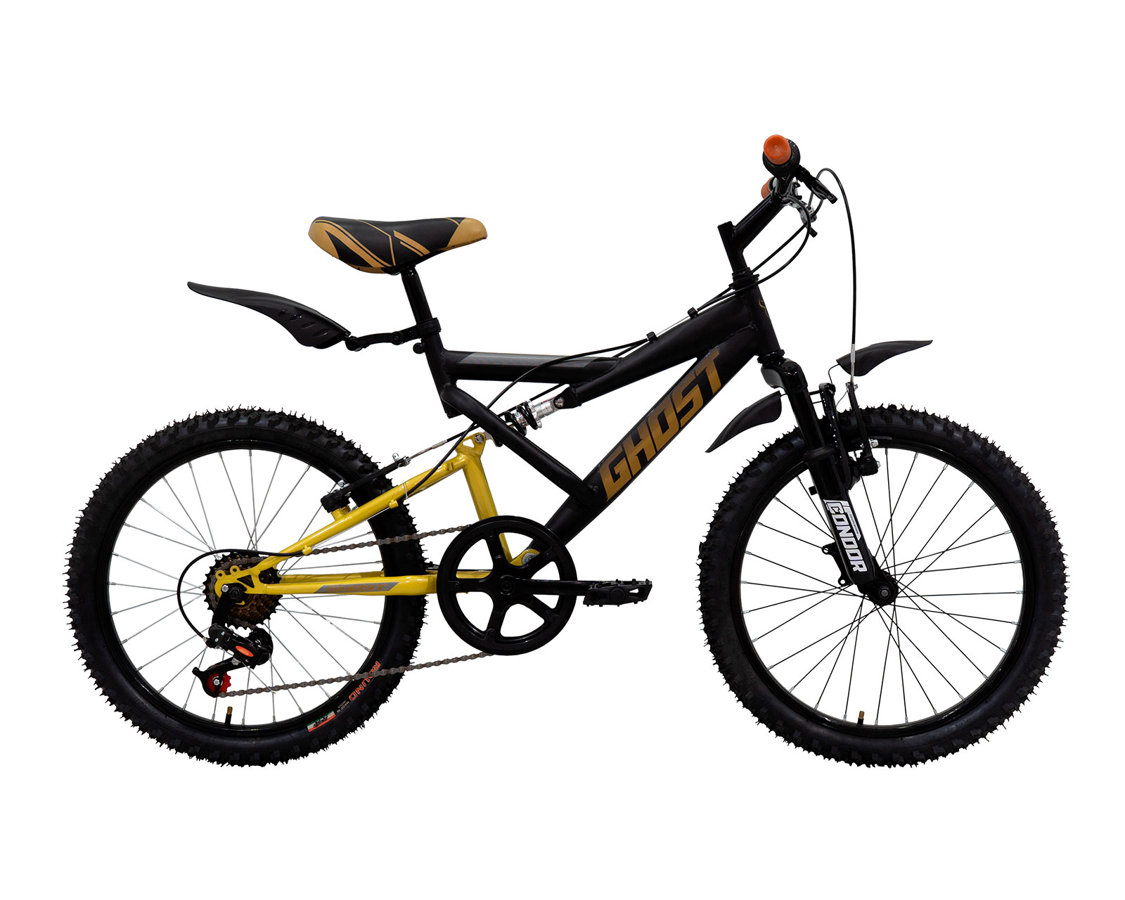 Foto 1 | Bicicleta Ghost Nautilus Rodada 20 Dorado De Montaña