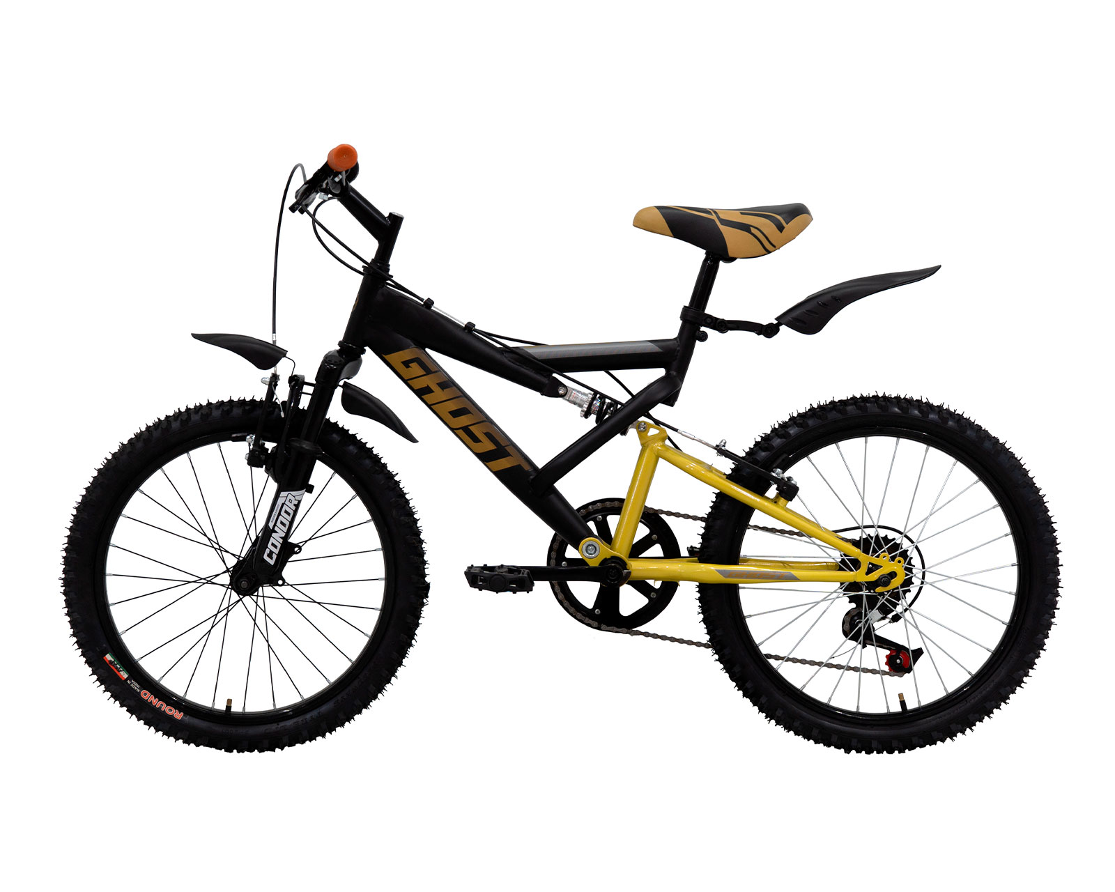Foto 9 pulgar | Bicicleta Ghost Nautilus Rodada 20 Dorado De Montaña