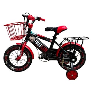 Foto 2 | Bicicleta Infantil R12 Con Ruedas De Entrenamiento Y Canasta Con Personaje