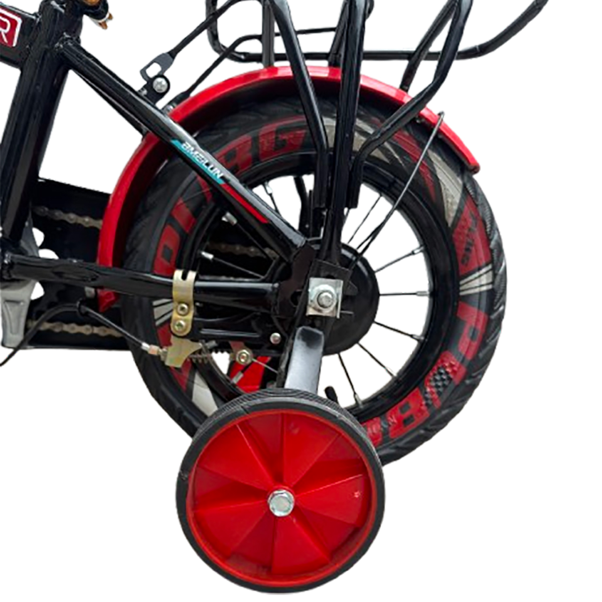 Foto 7 pulgar | Bicicleta Infantil R12 Con Ruedas De Entrenamiento Y Canasta Con Personaje
