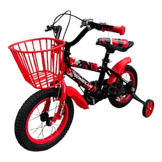 Foto 2 | Bicicleta Infantil R12 Con Ruedas De Entrenamiento Y Canasa
