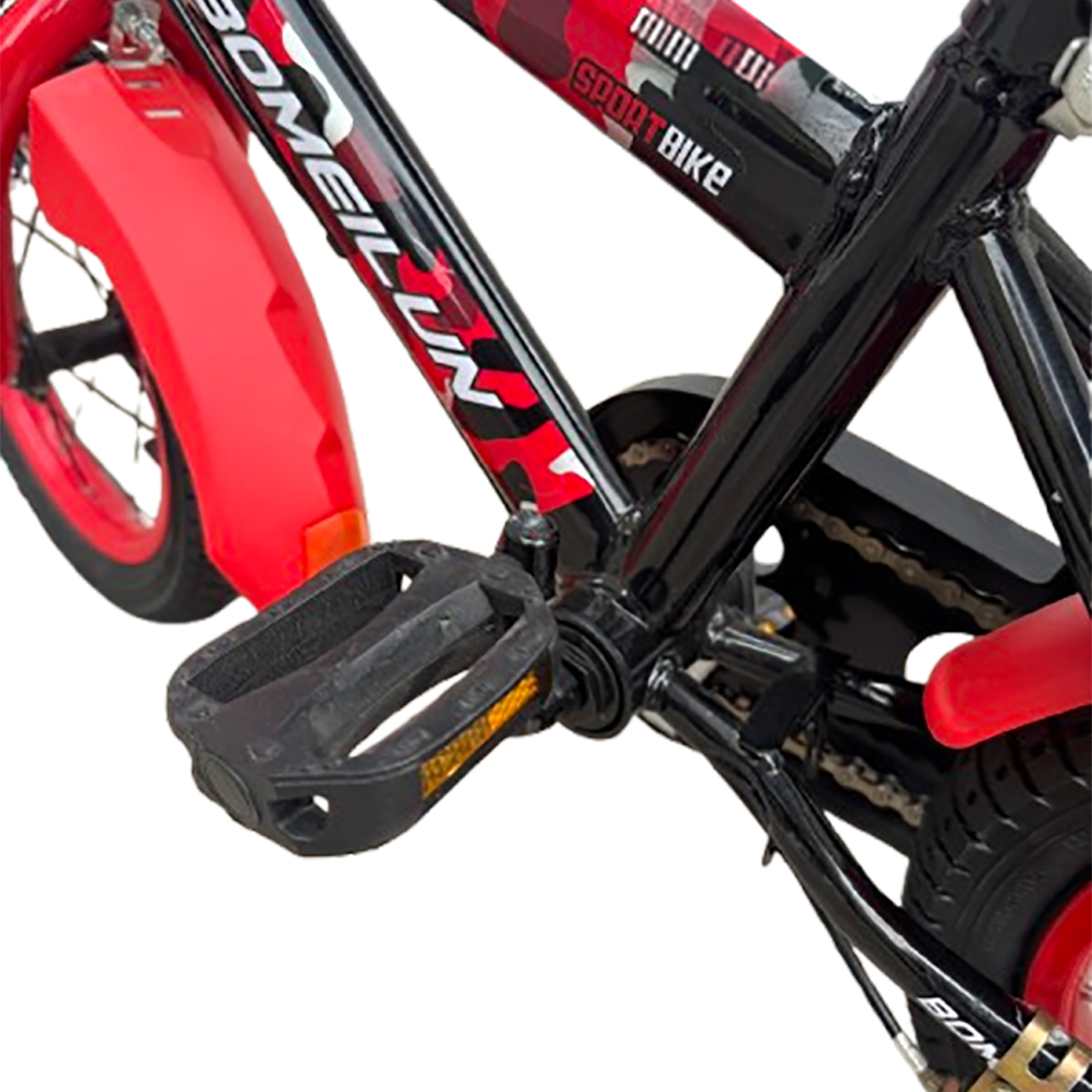 Foto 7 pulgar | Bicicleta Infantil R12 Con Ruedas De Entrenamiento Y Canasa