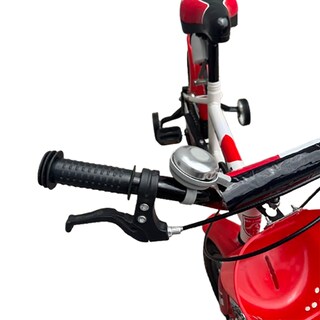 Foto 7 | Bicicleta Infantil R12 Rojo Y Blanco Con Ruedas De Entrenamiento Y Canasta Completa
