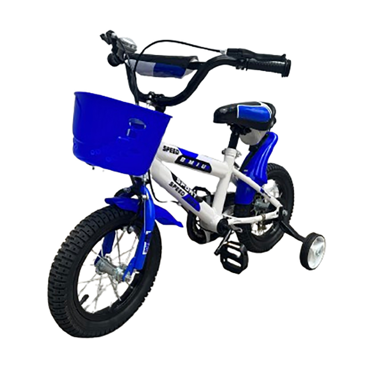 Foto 3 pulgar | Bicicleta Infantil Azul R12 Con Ruedas De Entrenamiento