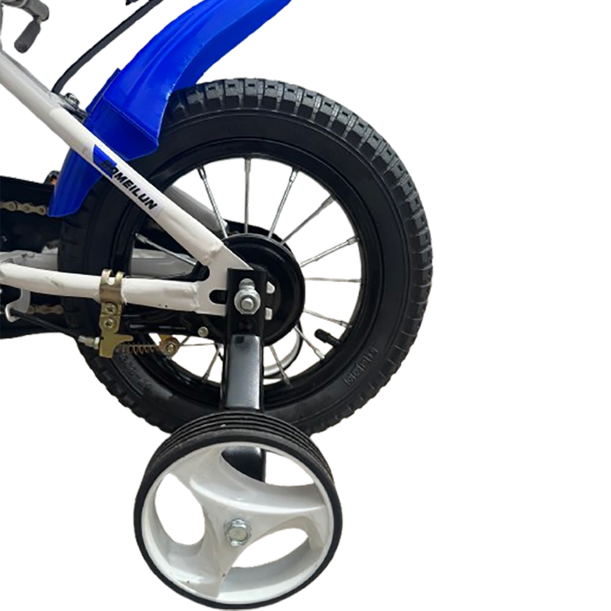 Foto 6 pulgar | Bicicleta Infantil Azul R12 Con Ruedas De Entrenamiento