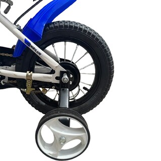 Foto 5 | Bicicleta Infantil Azul R12 Con Ruedas De Entrenamiento