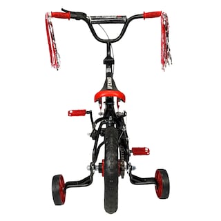Foto 5 | Bicicleta Infantil Niños R12 Ruedas Auxiliares Goma Unibike - Rojo